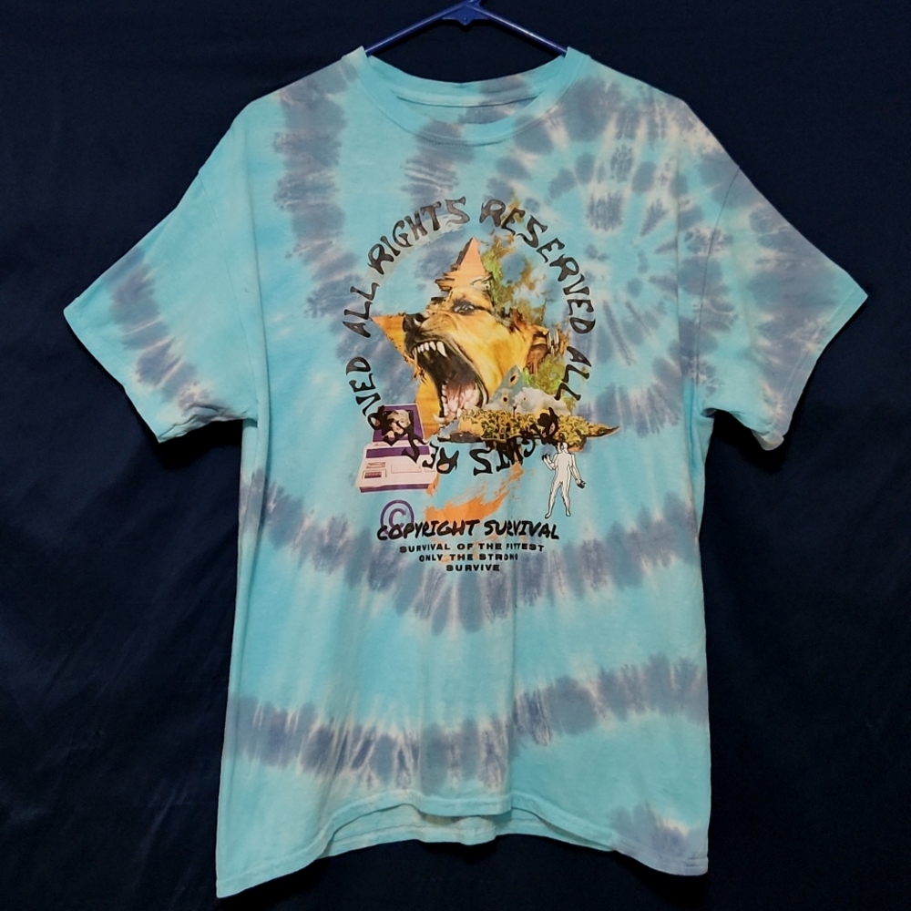 All Rights Tie Dye Tee